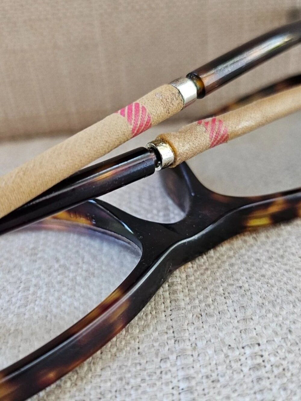 Burberry London Eyeglasses/Glasses Frame Brown Tortoise 53[]16 Made in Italy - Picture 9 of 13